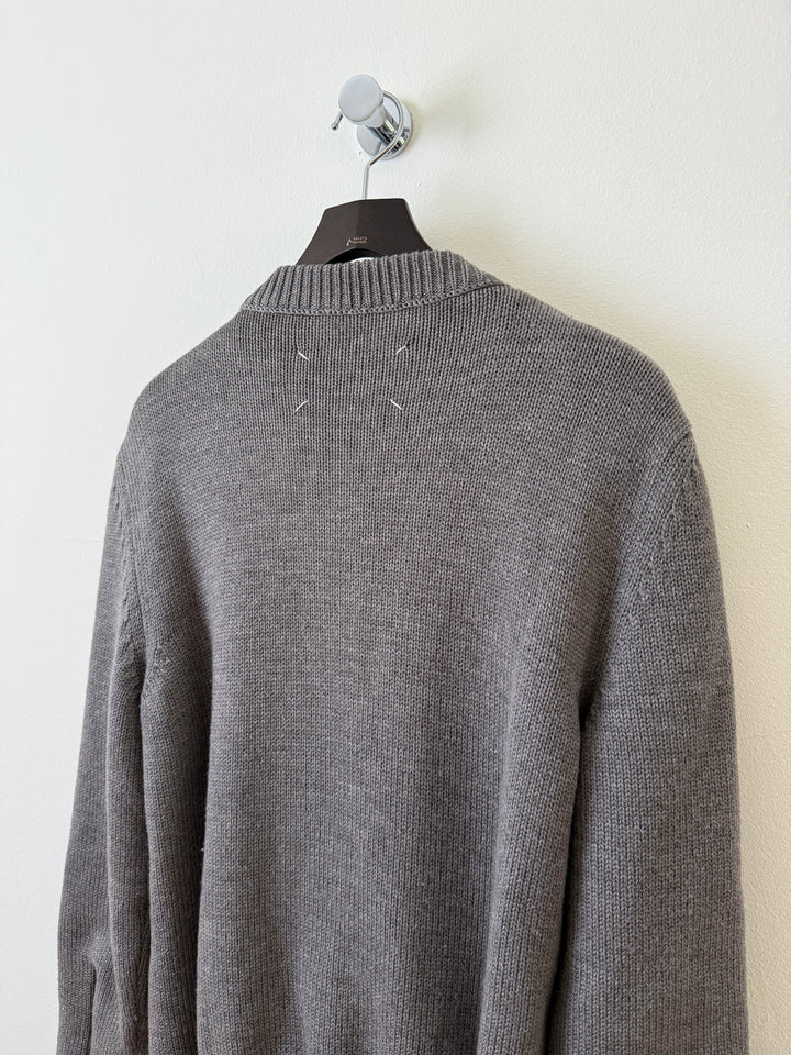 5 Zip Wool Knit Sweater