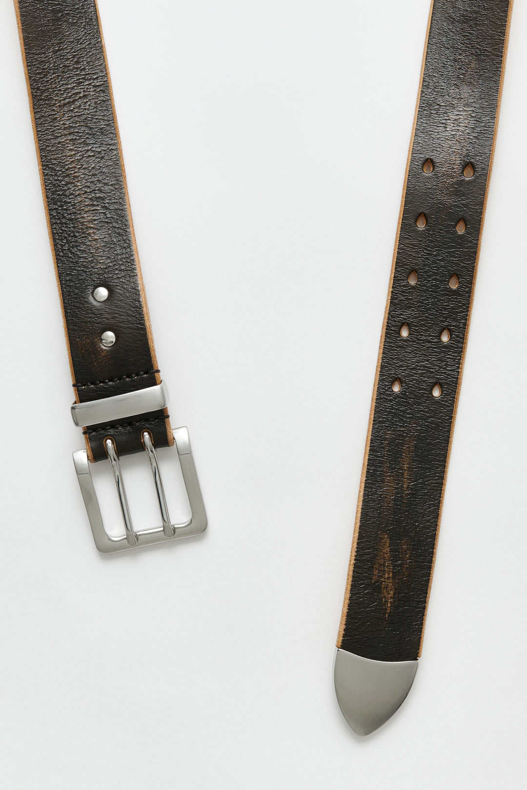 4 CM Double Tongue Belt
