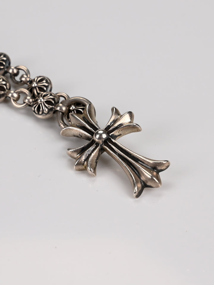 Ball Maltese & Cross Pendant Necklace