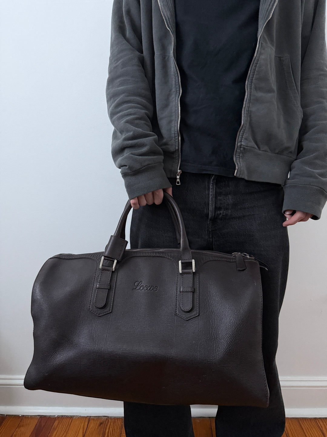 2000s Vintage Weekender Duffle Bag