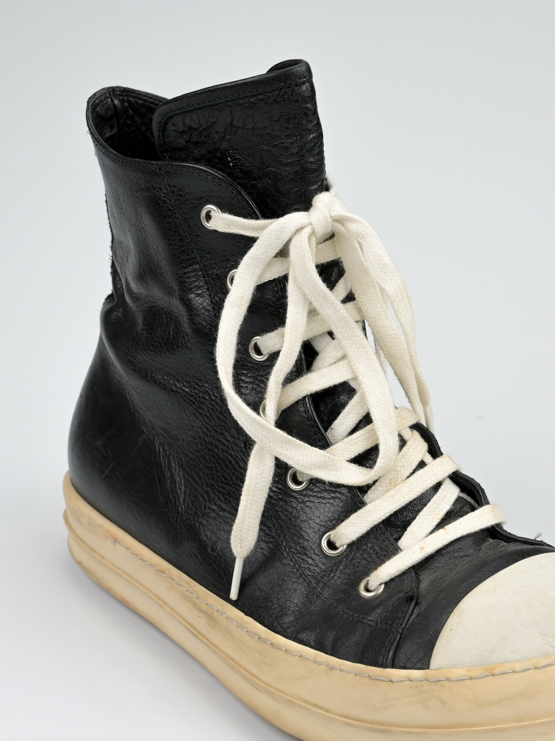 Mainline Leather High Top Ramones