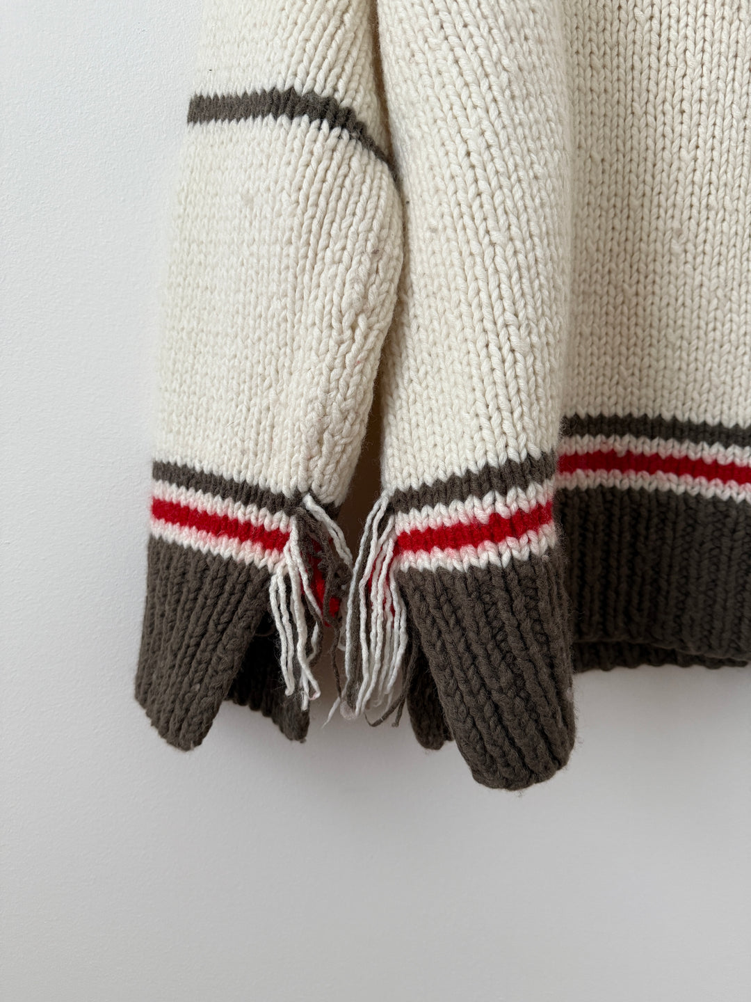 AW17 Replica Unfinished Jumper Knit Sweater