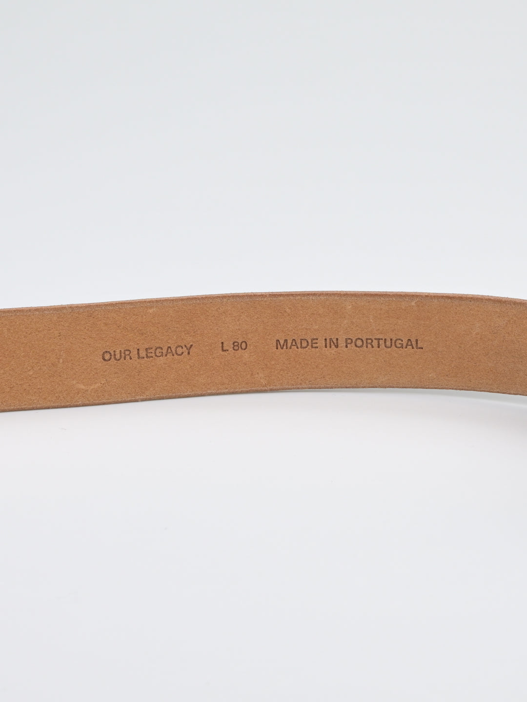 4 CM Double Tongue Belt