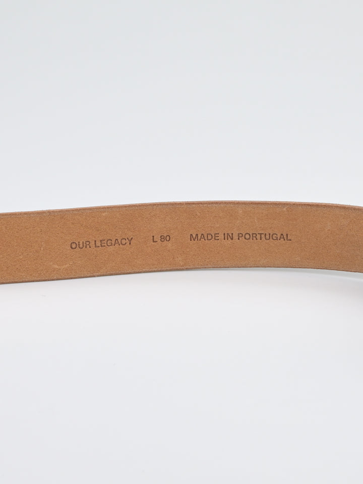 4 CM Double Tongue Belt