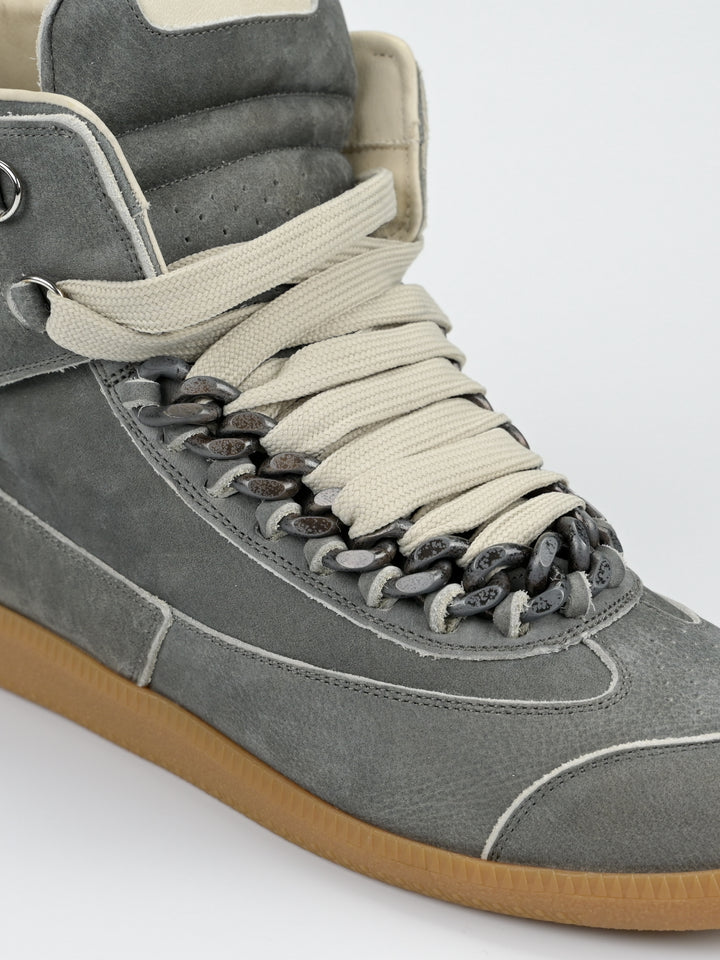 High Top Chain Sneakers