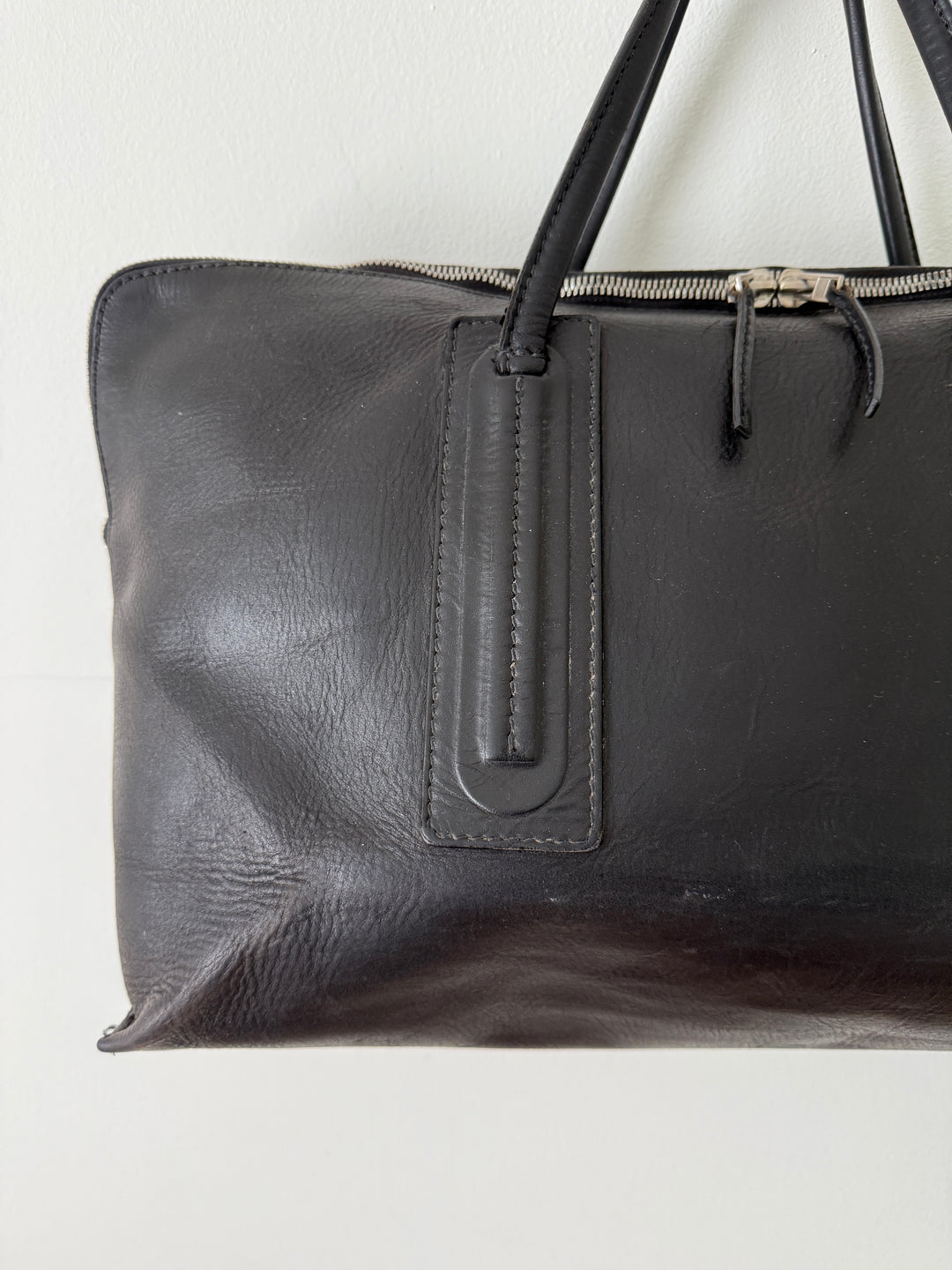Leather Weekender Bag