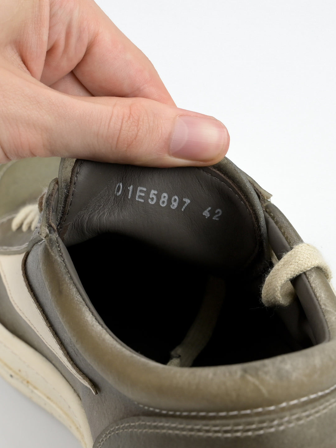 Vintage Transparent Low Sneakers