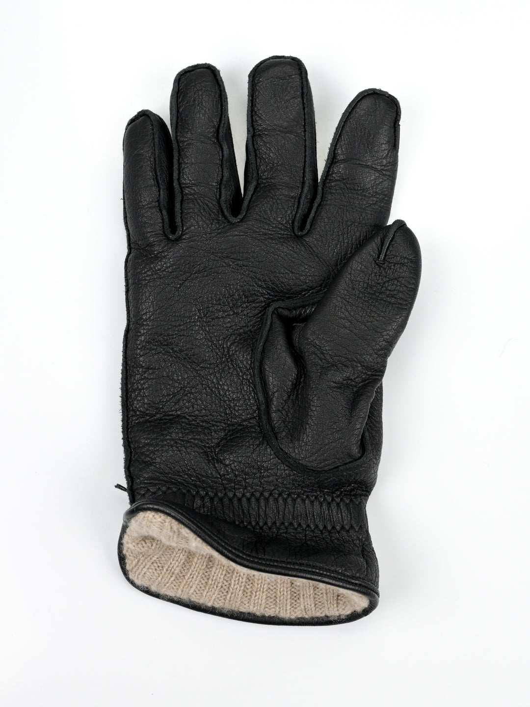 Leather Cashmere Lined Gloves