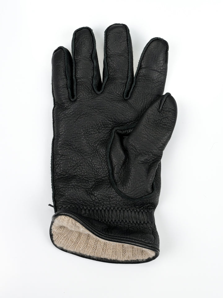 Leather Cashmere Lined Gloves