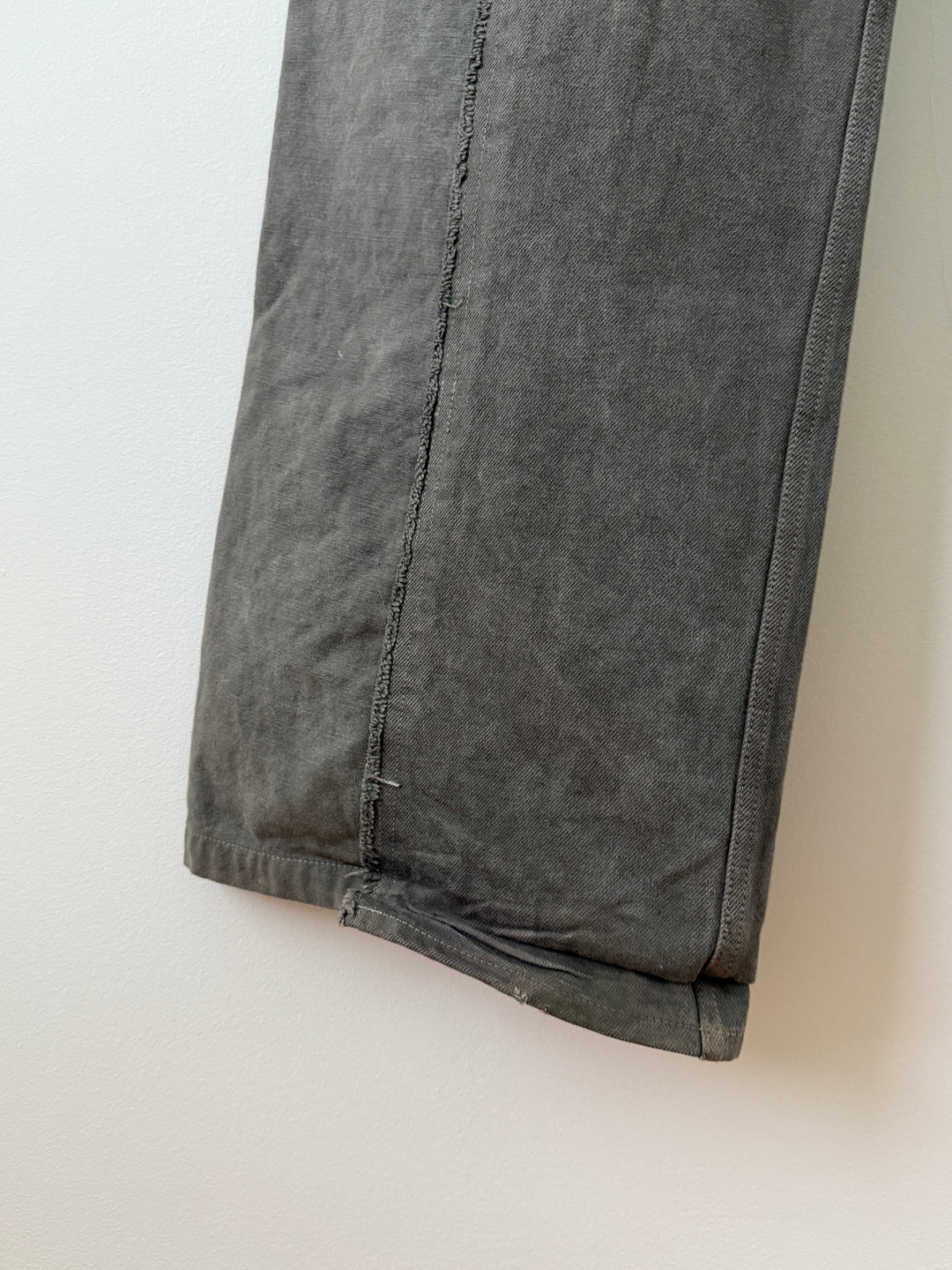 The "Diviser" Inside-Out Denim Cargo Pants