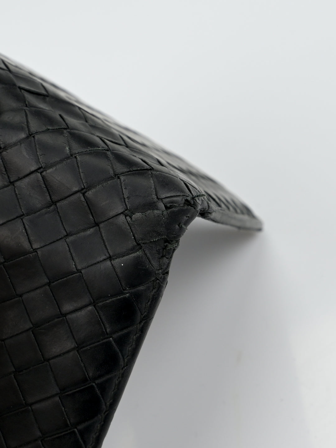 Intrecciato Leather Bi-Fold Wallet