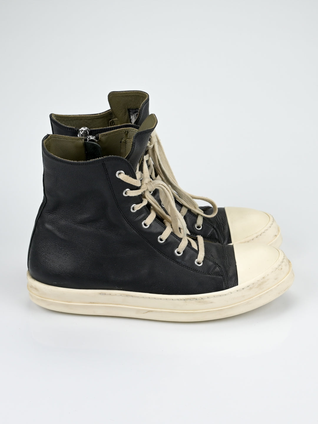 Mainline Leather High Top Ramones