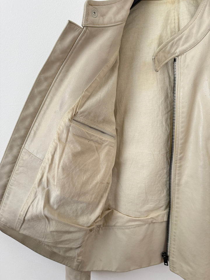 2013 5 Zip Leather Moto Jacket