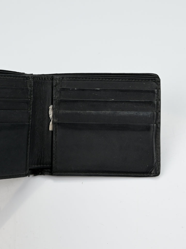 Intrecciato Leather Bi-Fold Wallet