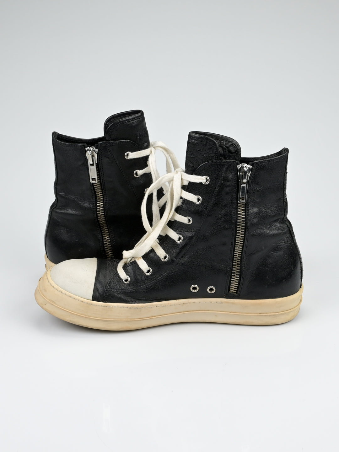 Mainline Leather High Top Ramones