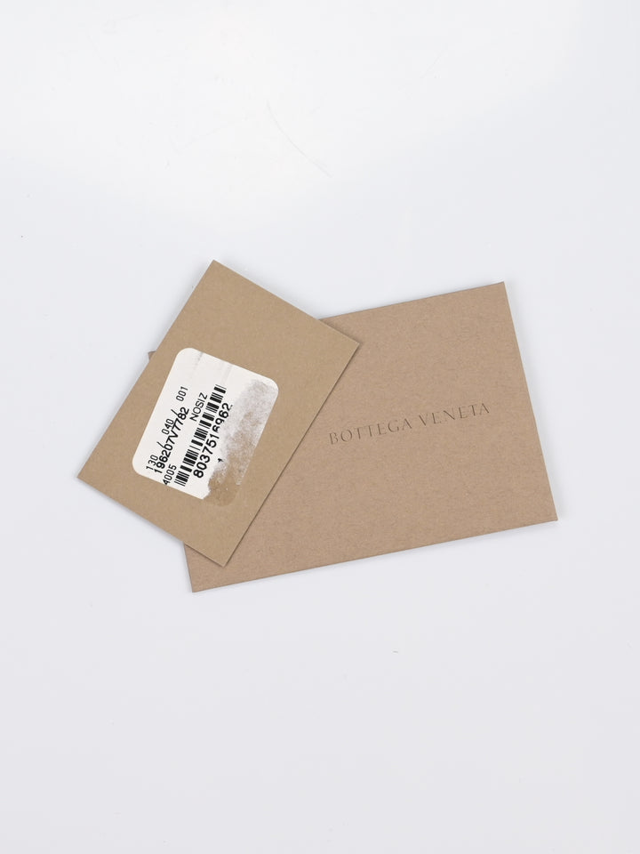 Intrecciato Leather Bi-Fold Wallet