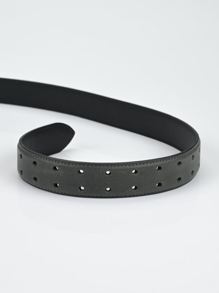 Rell Two Prong Belt Waxed Calfskin
