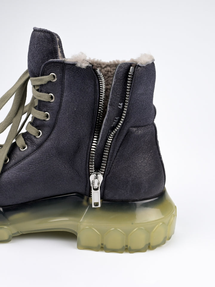Shearling Mega Bozo Tractor Boots