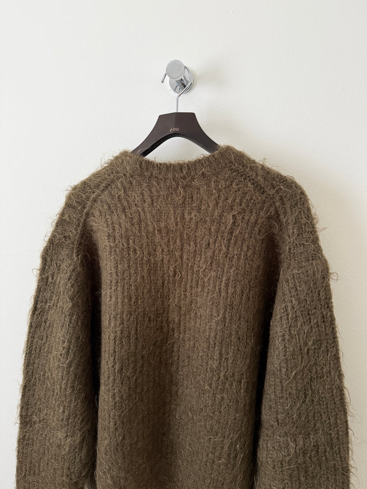 Wool Mohair Crew Sweater