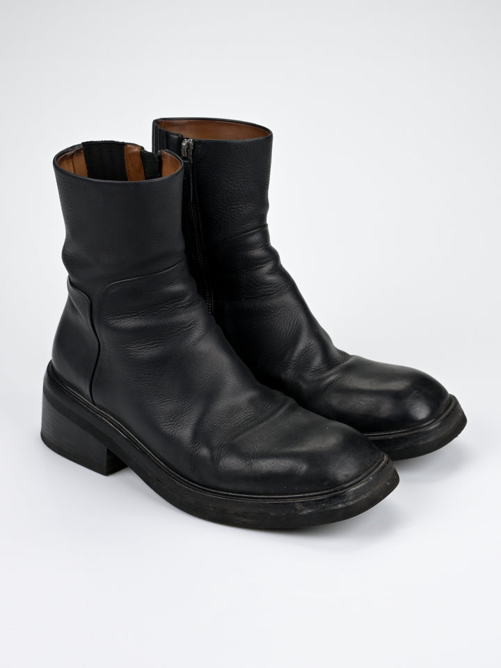 Facciata Square Toe Boots