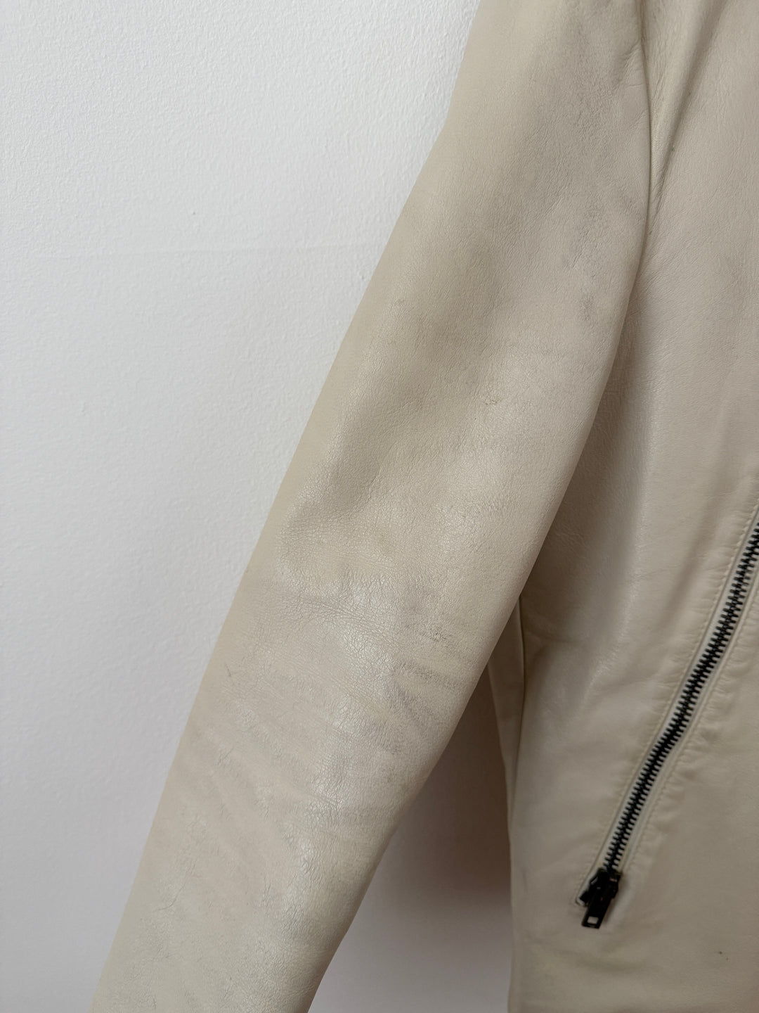 2013 5 Zip Leather Moto Jacket