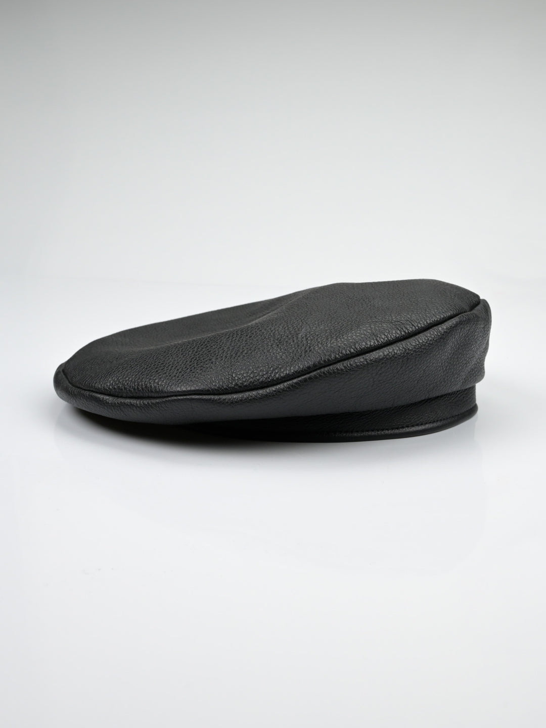 Black Leather Beret