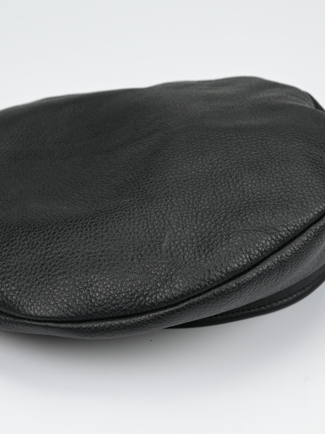 Black Leather Beret