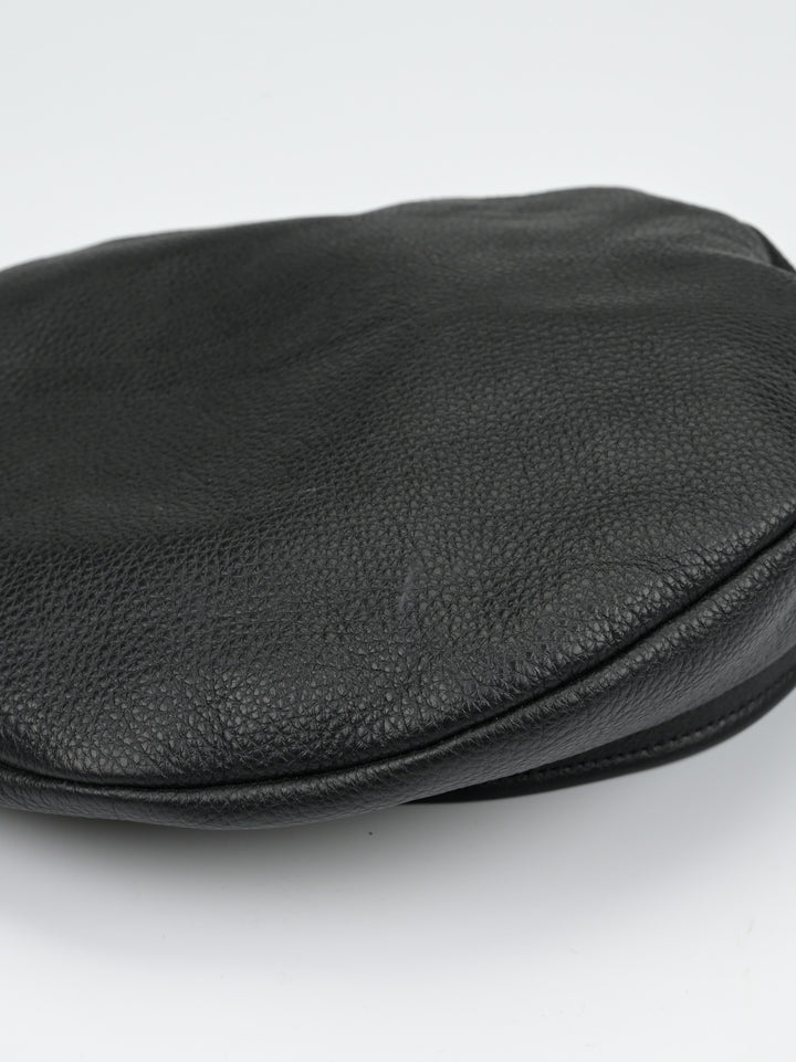 Black Leather Beret