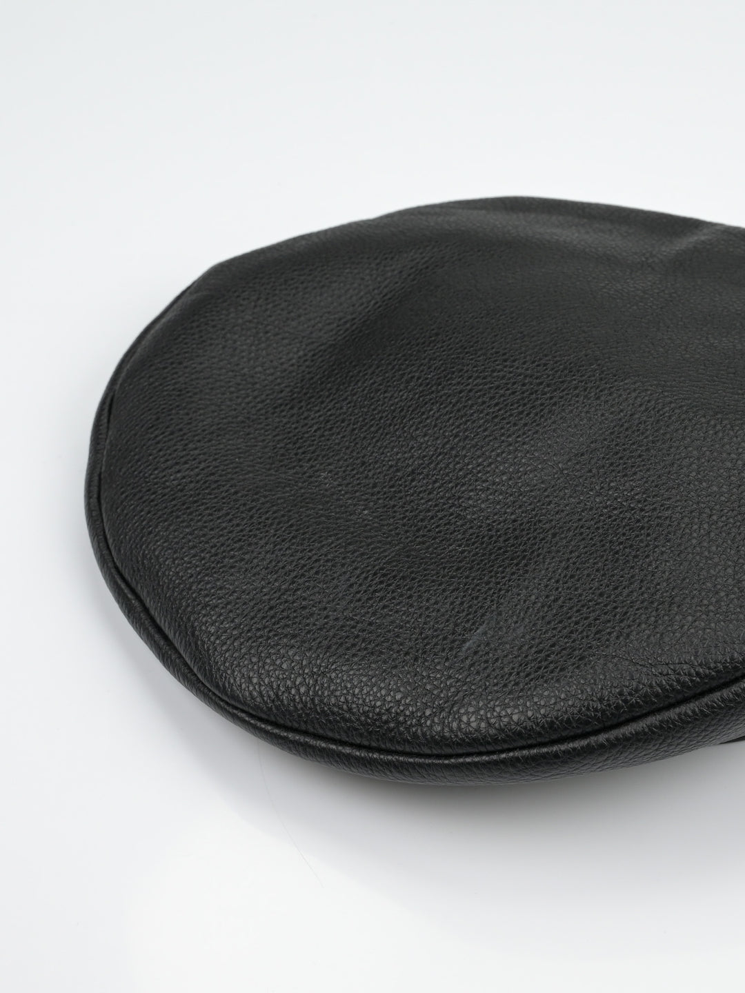 Black Leather Beret
