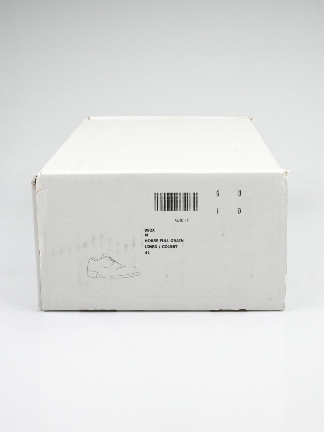 992X Horse Full Grain Derby Shoe