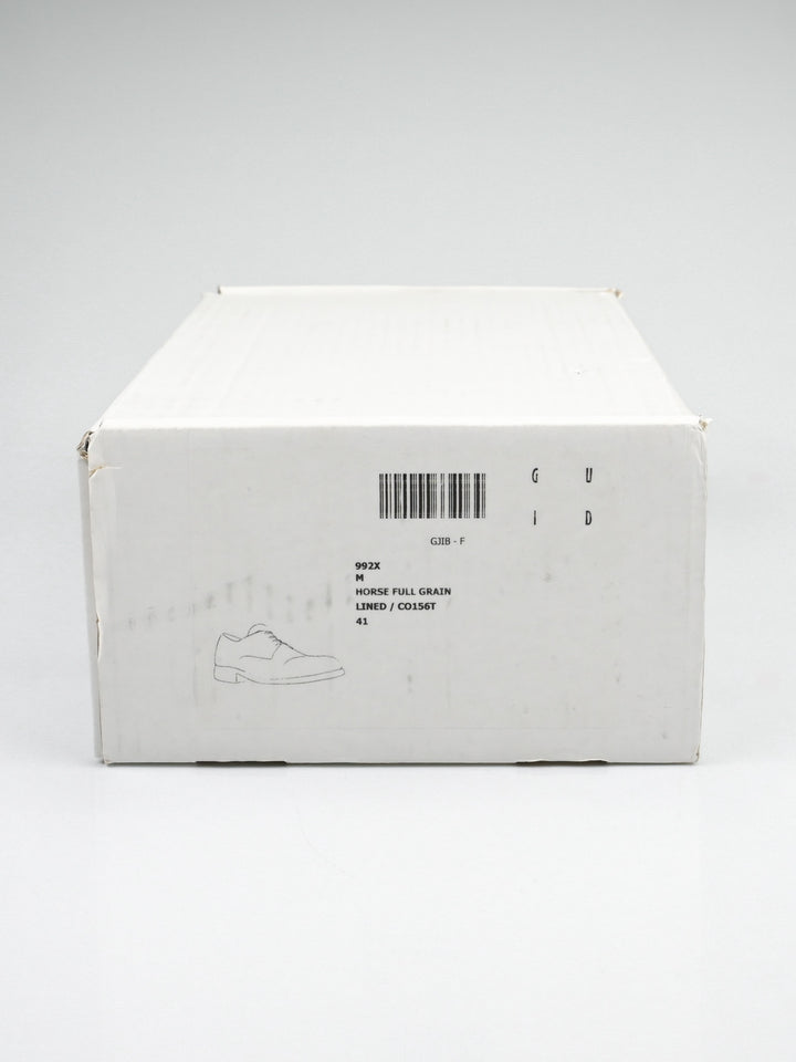 992X Horse Full Grain Derby Shoe