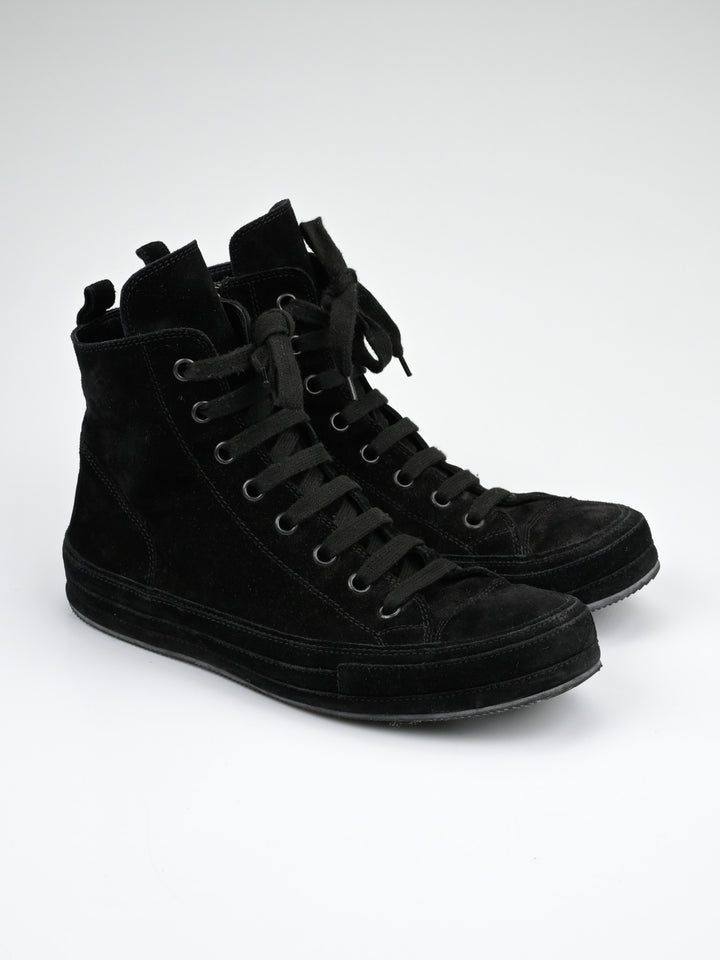Orvo High-Top Suede Leather Sneakers