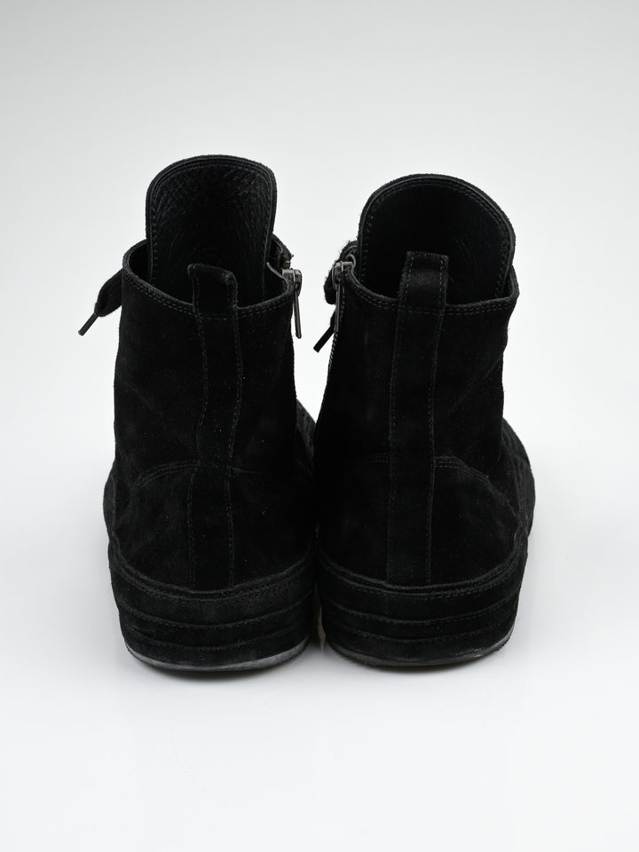 Orvo High-Top Suede Leather Sneakers