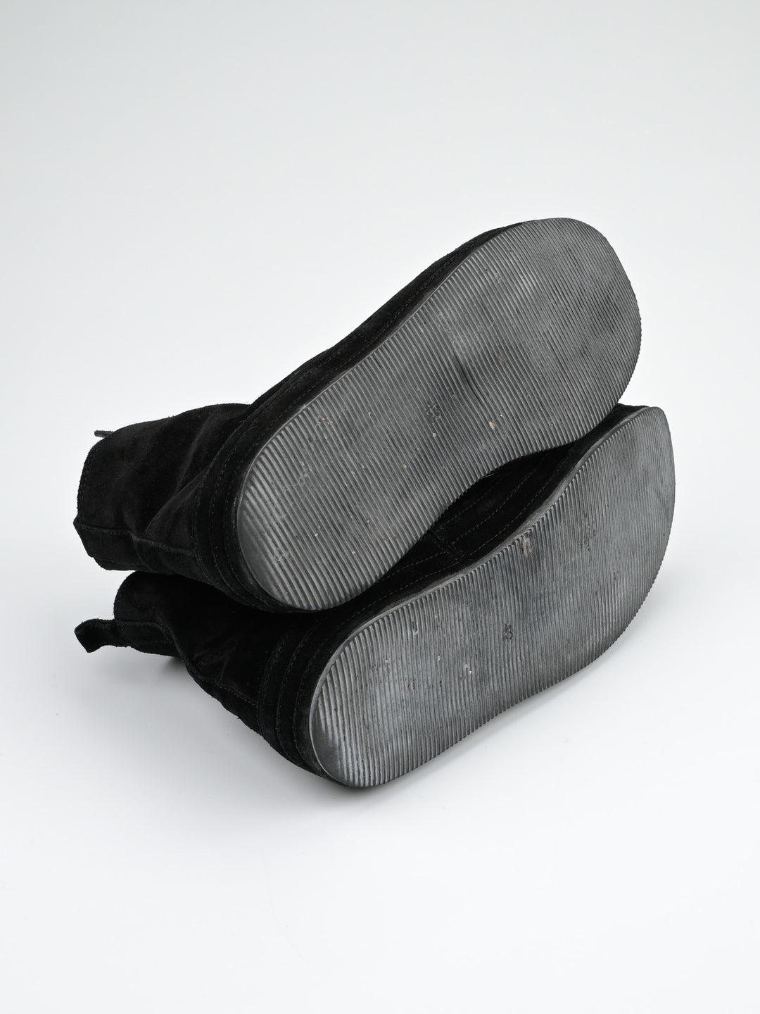 Orvo High-Top Suede Leather Sneakers