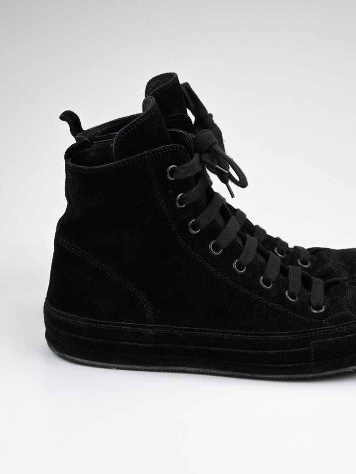 Orvo High-Top Suede Leather Sneakers