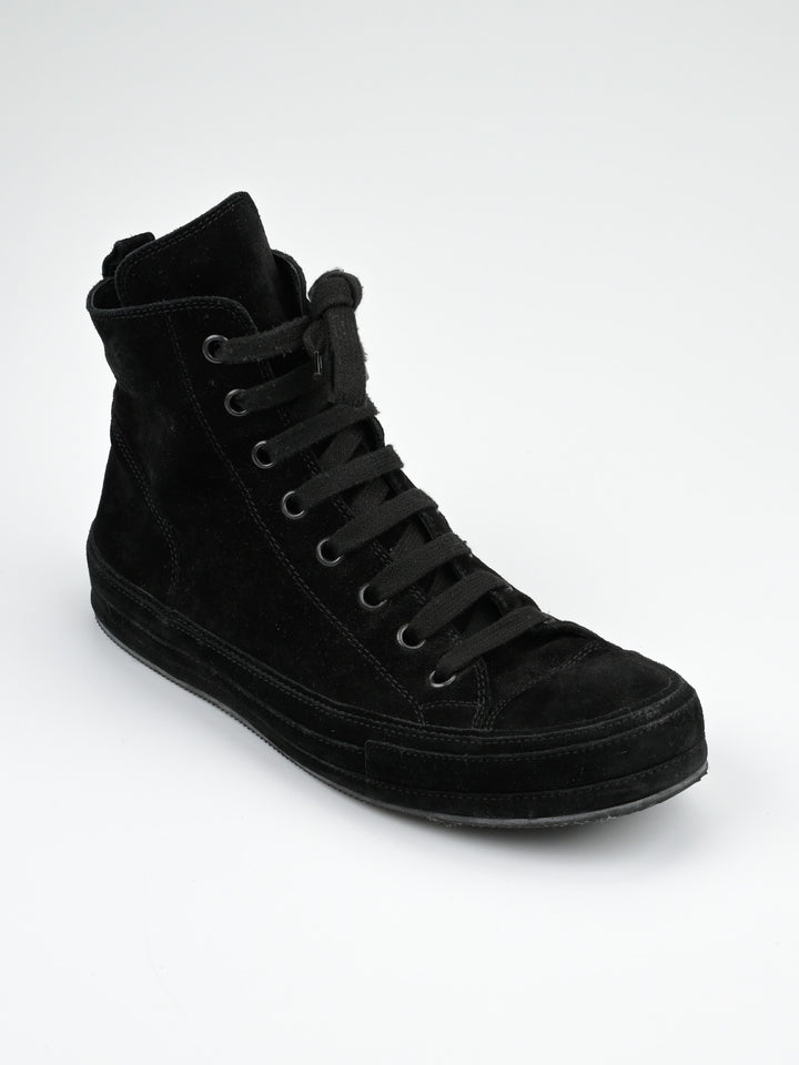 Orvo High-Top Suede Leather Sneakers