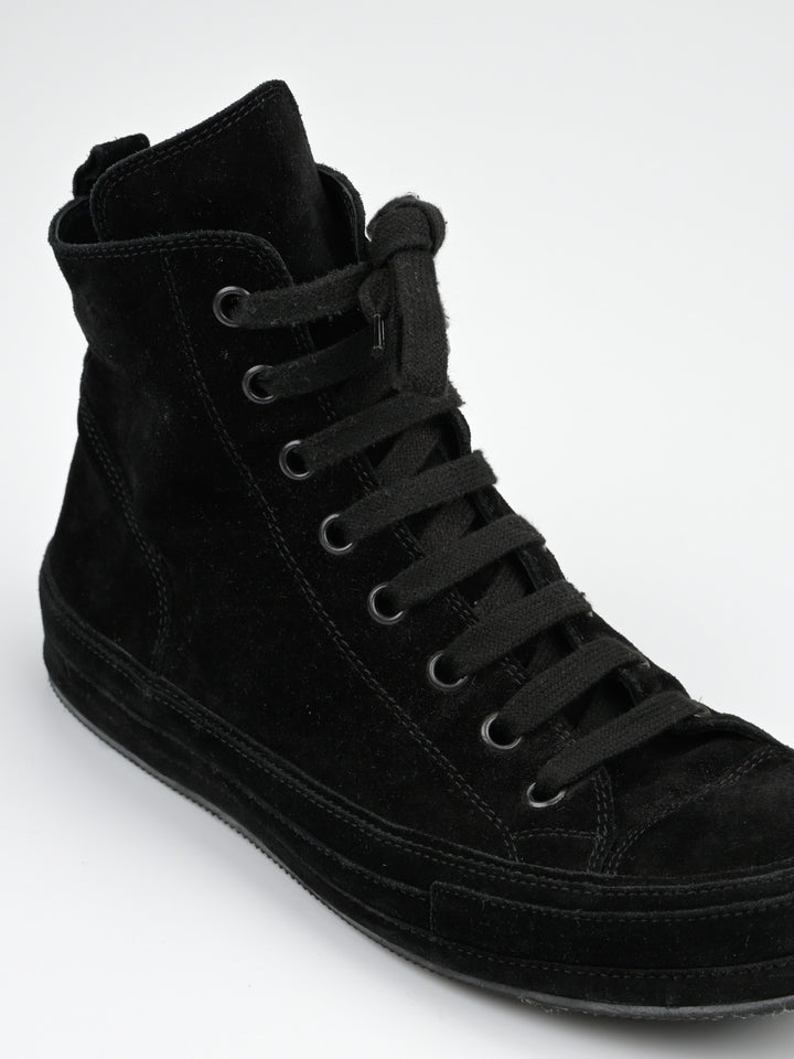 Orvo High-Top Suede Leather Sneakers