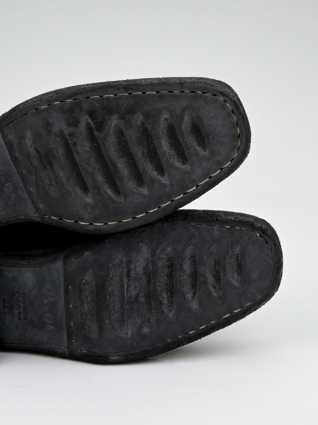 Calf Leather Back Zip Boots
