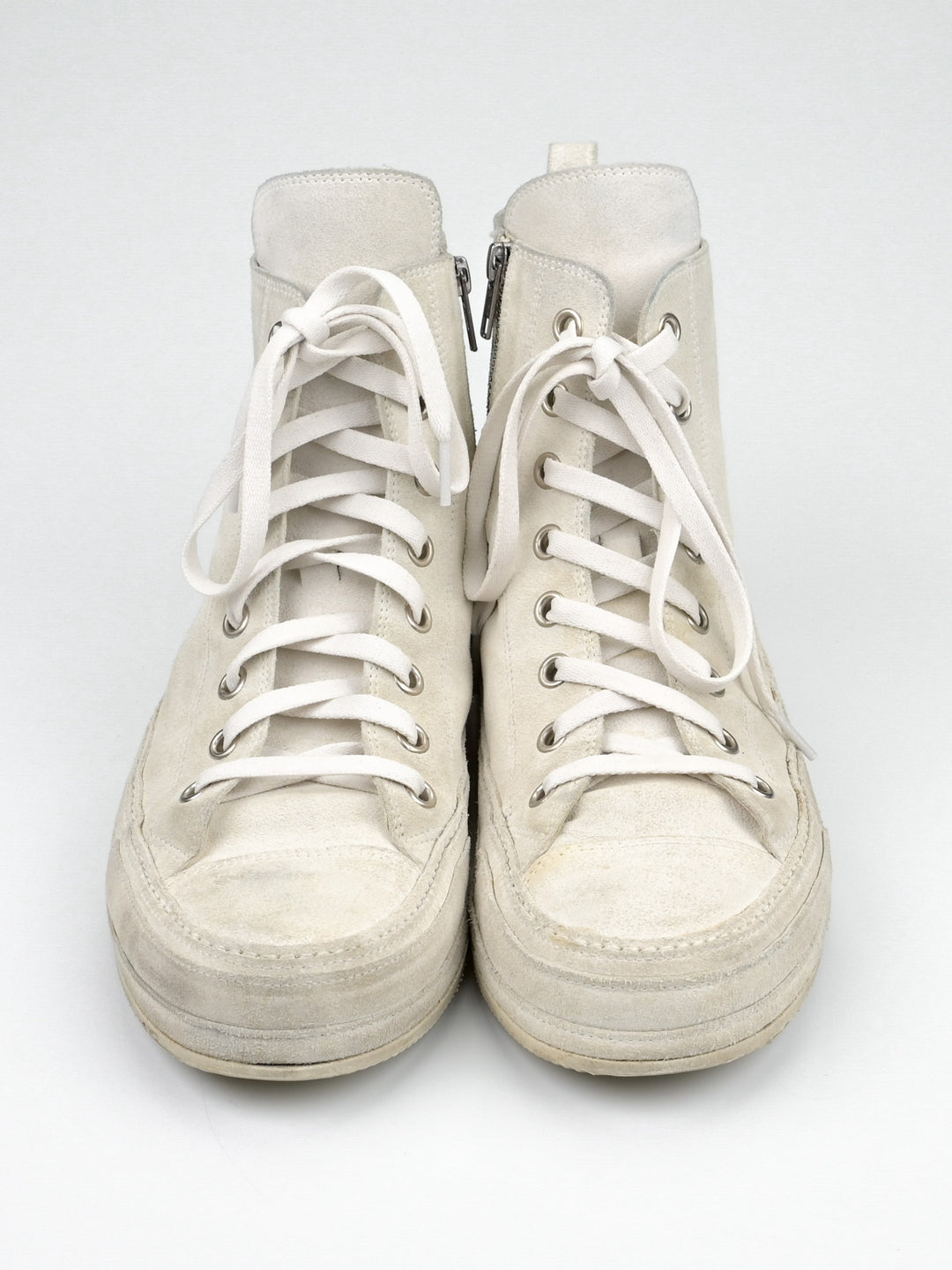 Orvo High Top Suede Leather Sneakers