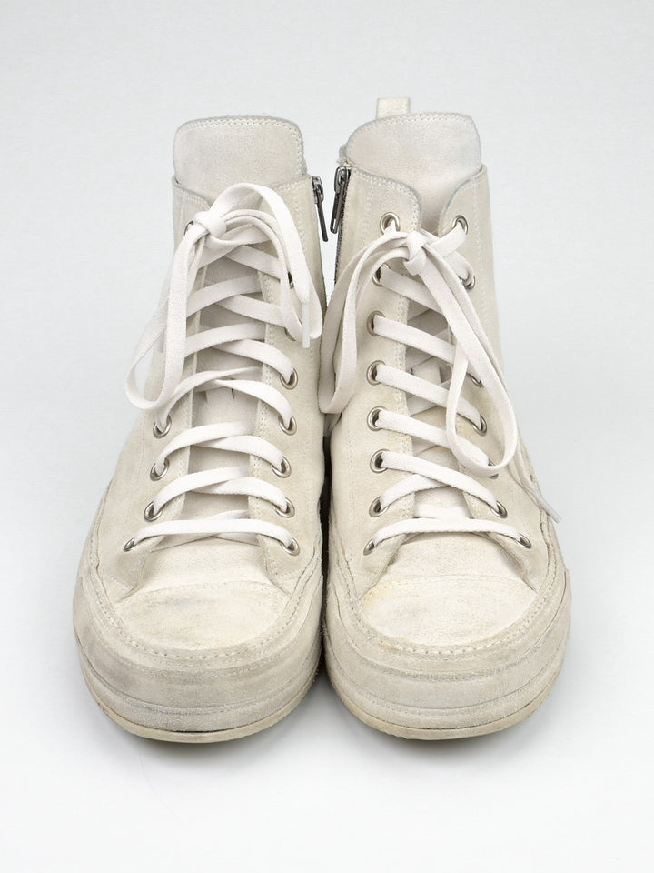 Orvo High Top Suede Leather Sneakers