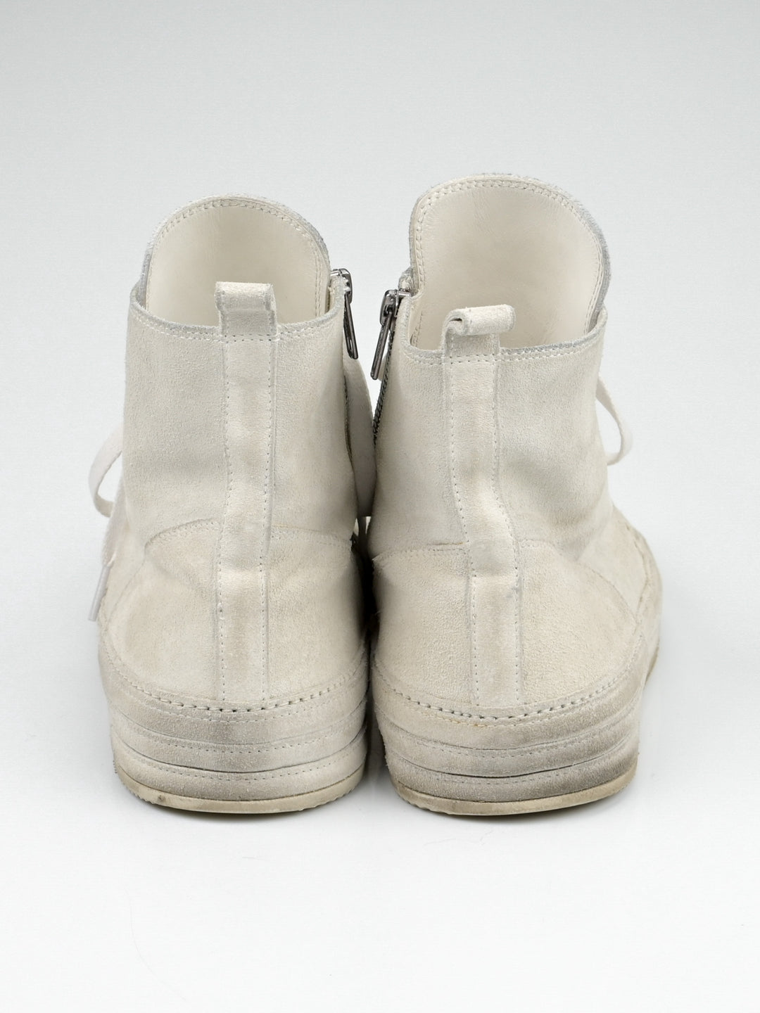 Orvo High Top Suede Leather Sneakers