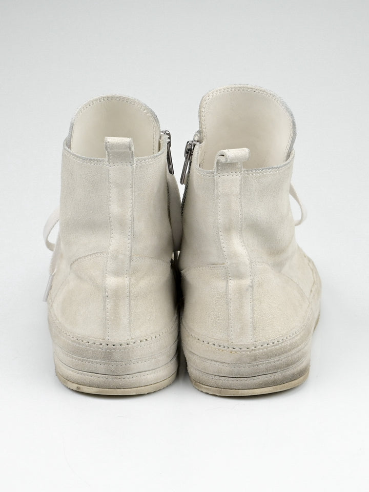 Orvo High Top Suede Leather Sneakers