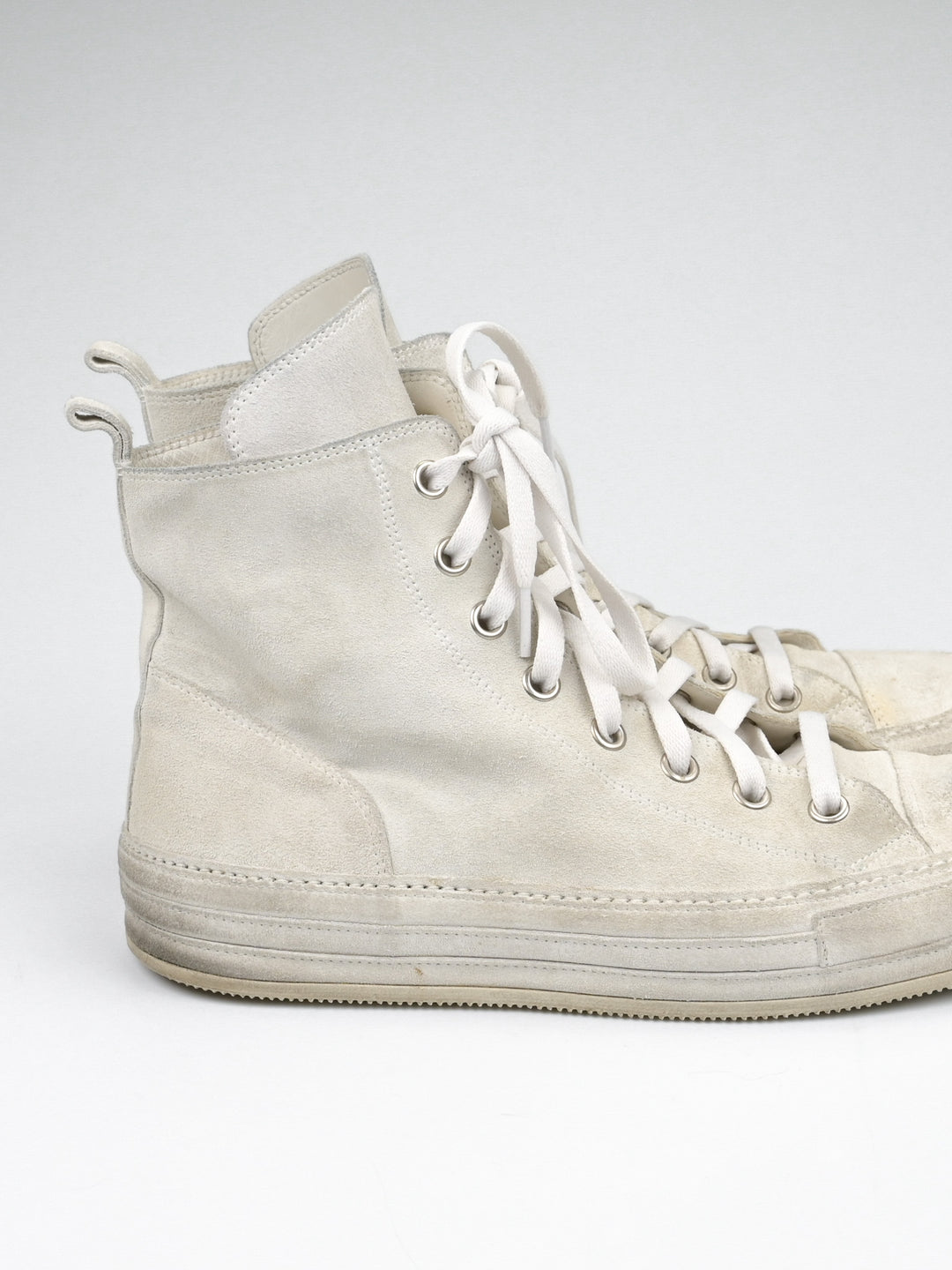 Orvo High Top Suede Leather Sneakers