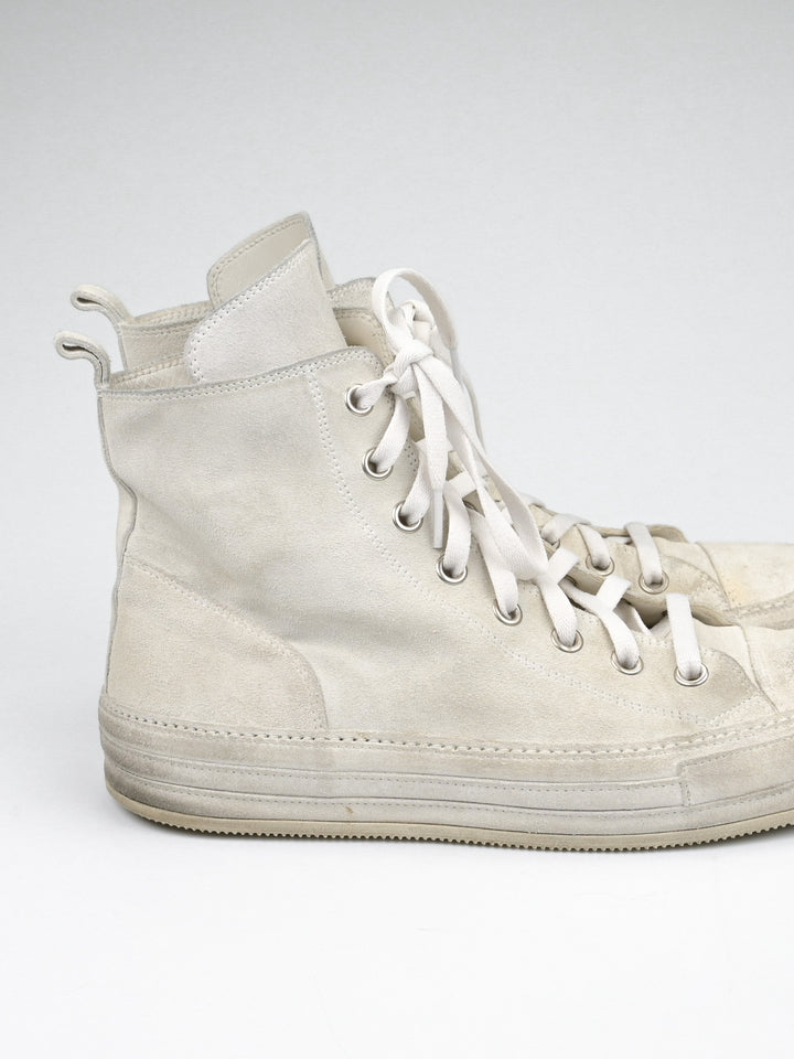 Orvo High Top Suede Leather Sneakers