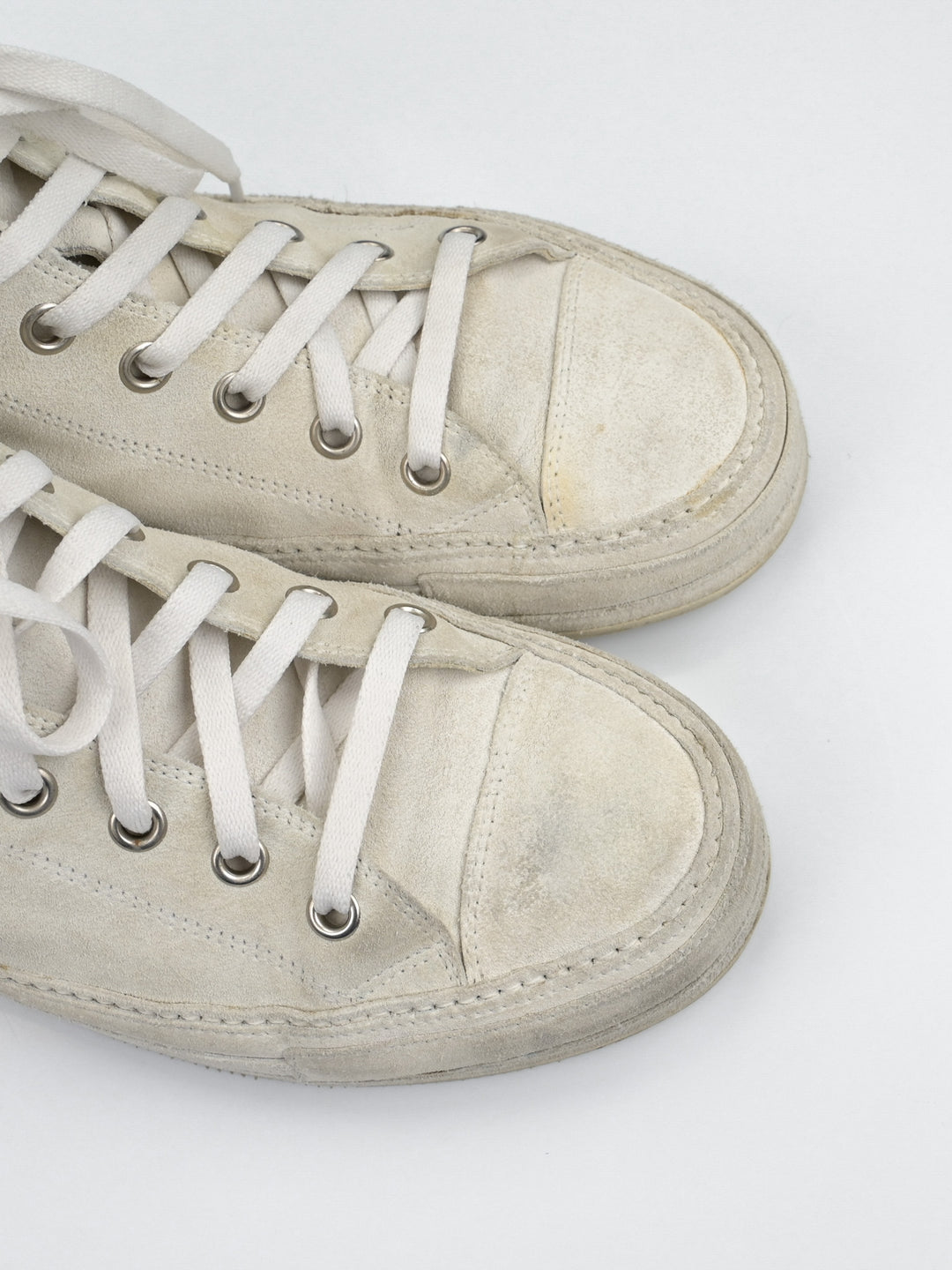 Orvo High Top Suede Leather Sneakers