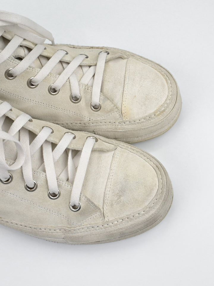 Orvo High Top Suede Leather Sneakers