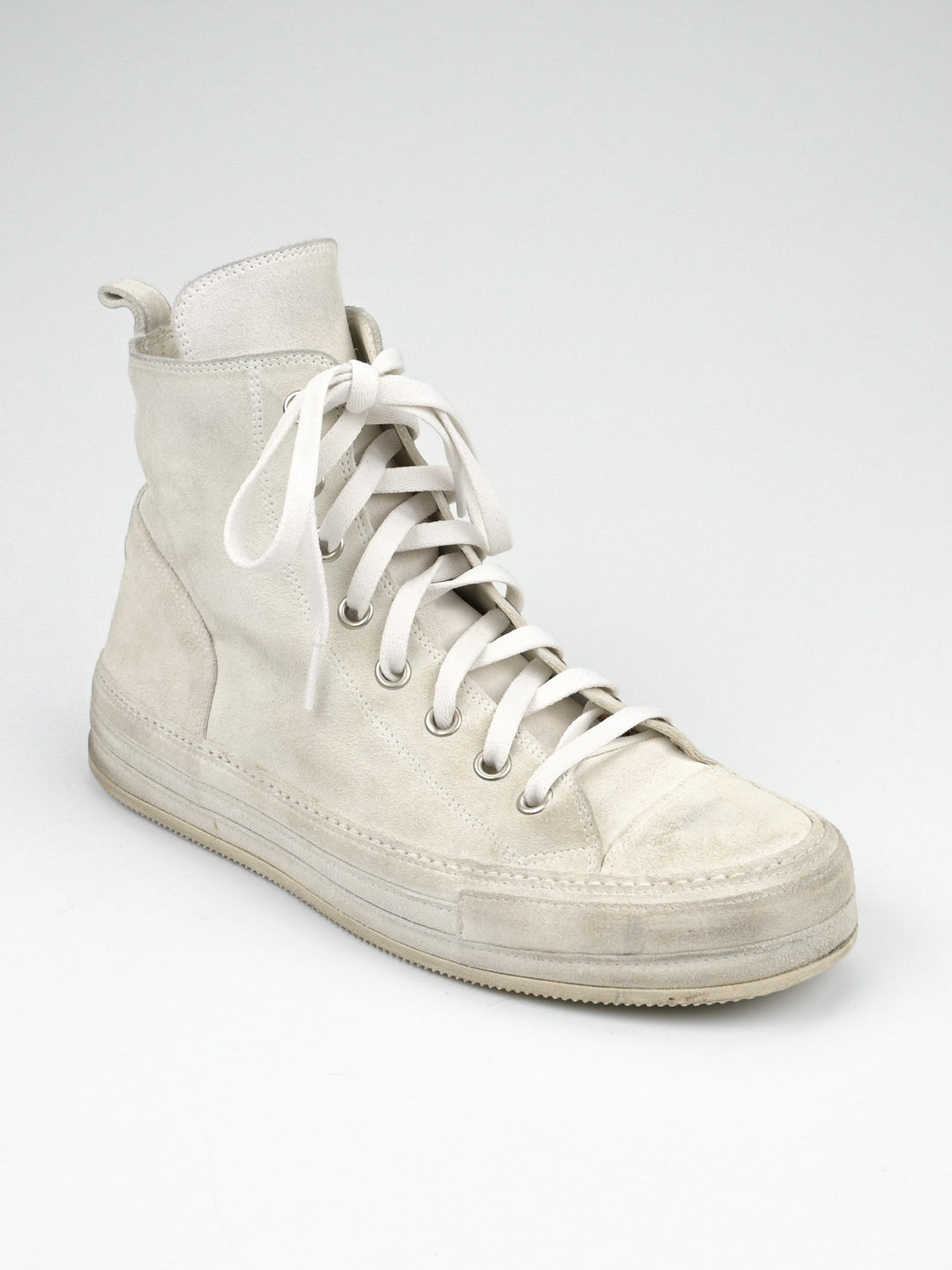 Orvo High Top Suede Leather Sneakers