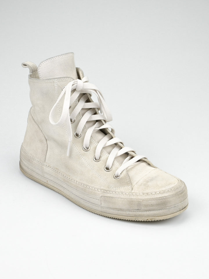 Orvo High Top Suede Leather Sneakers