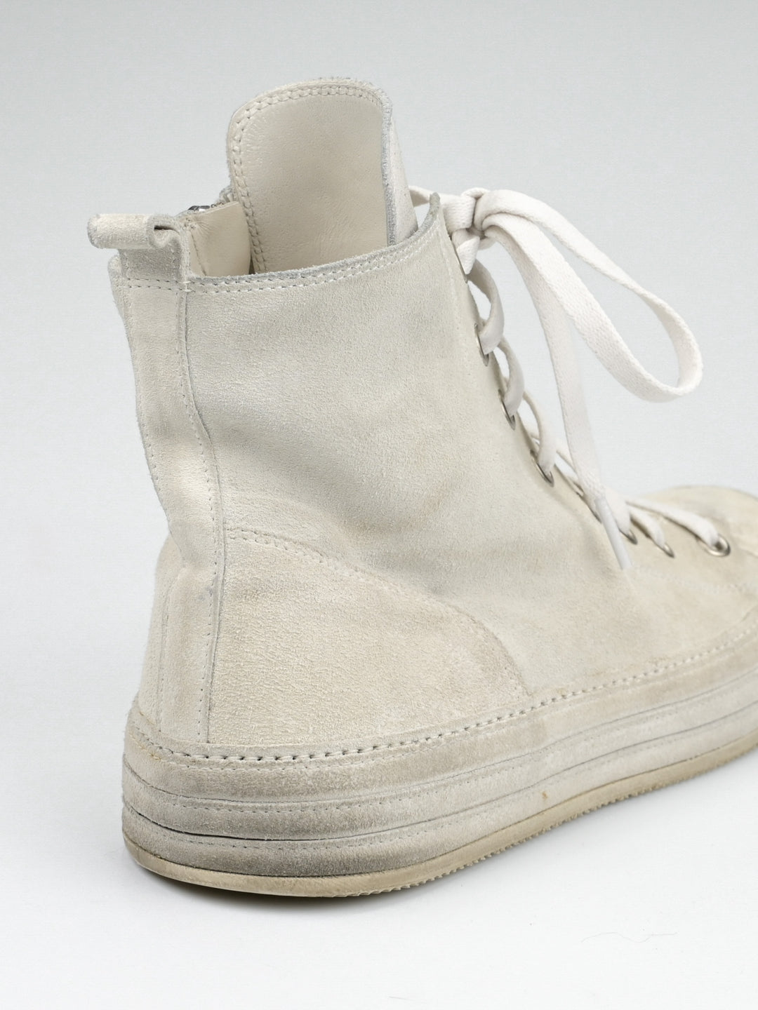 Orvo High Top Suede Leather Sneakers