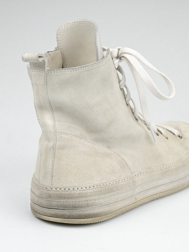 Orvo High Top Suede Leather Sneakers